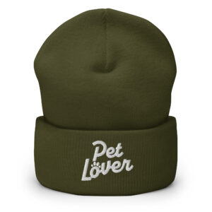 Bonnet à Revers Pet lover