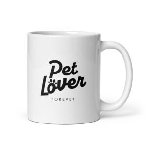 Mug Blanc Brillant Pet lover
